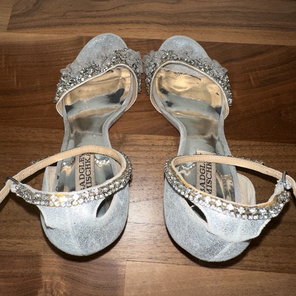 Badgley Mischka Finesse II Embellished Block Heel - Picture 4 of 11